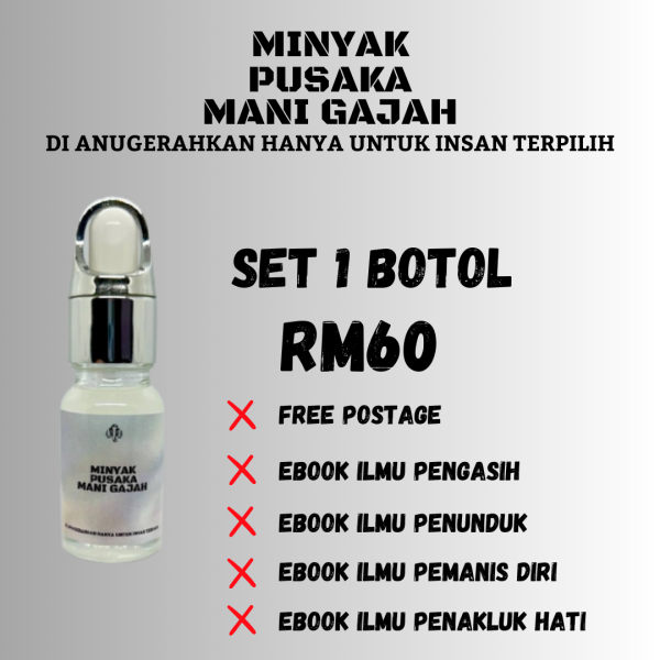 1 BOTOL MANI GAJAH